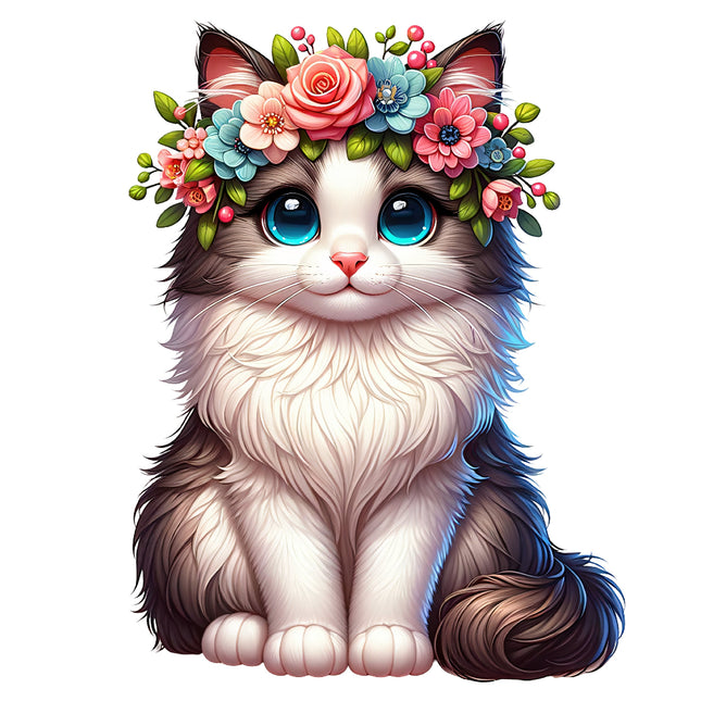 BOHO CAT FABRIC PANEL