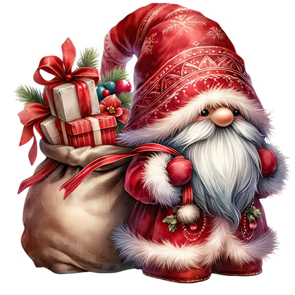 christmas fabric panel