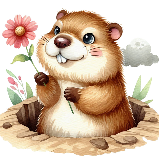 groundhog fabric panel