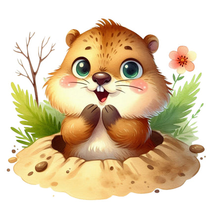 groundhog fabric panel