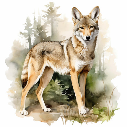 coyote fabric panel