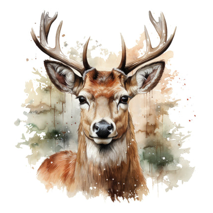 deer fabric panel