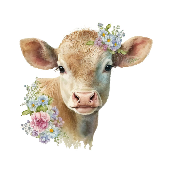 cow fabric panel