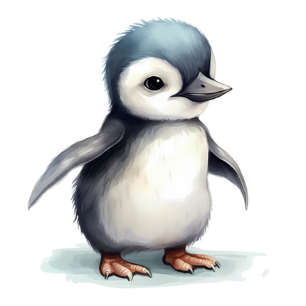 Penguin 100% Cotton Fabric Panel Block J3892