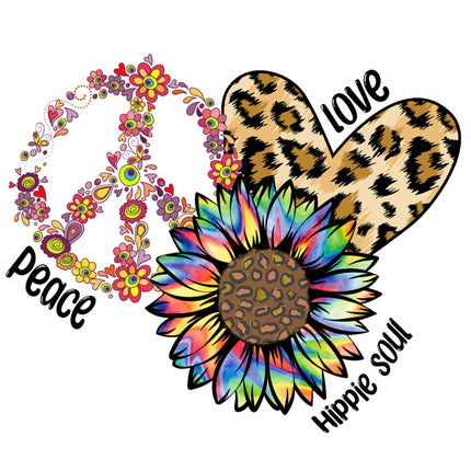 hippie fabric panel