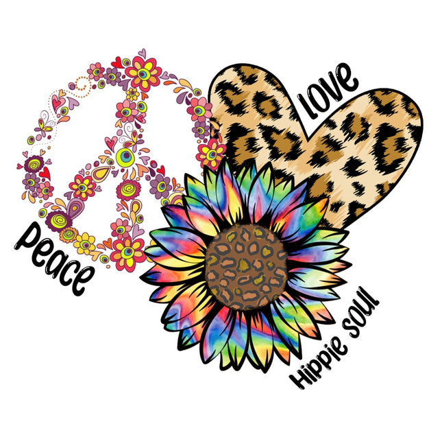 hippie fabric panel