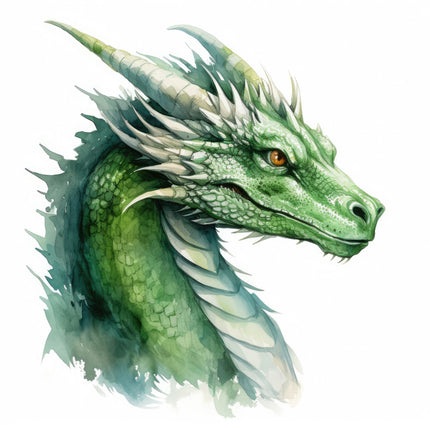 green dragon quilt block