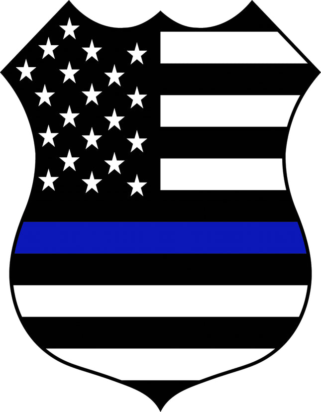 Police 100% Cotton Fabric Panel Block M1210