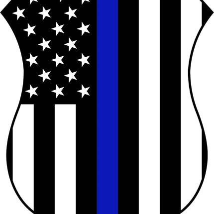 Police 100% Cotton Fabric Panel Block M1220