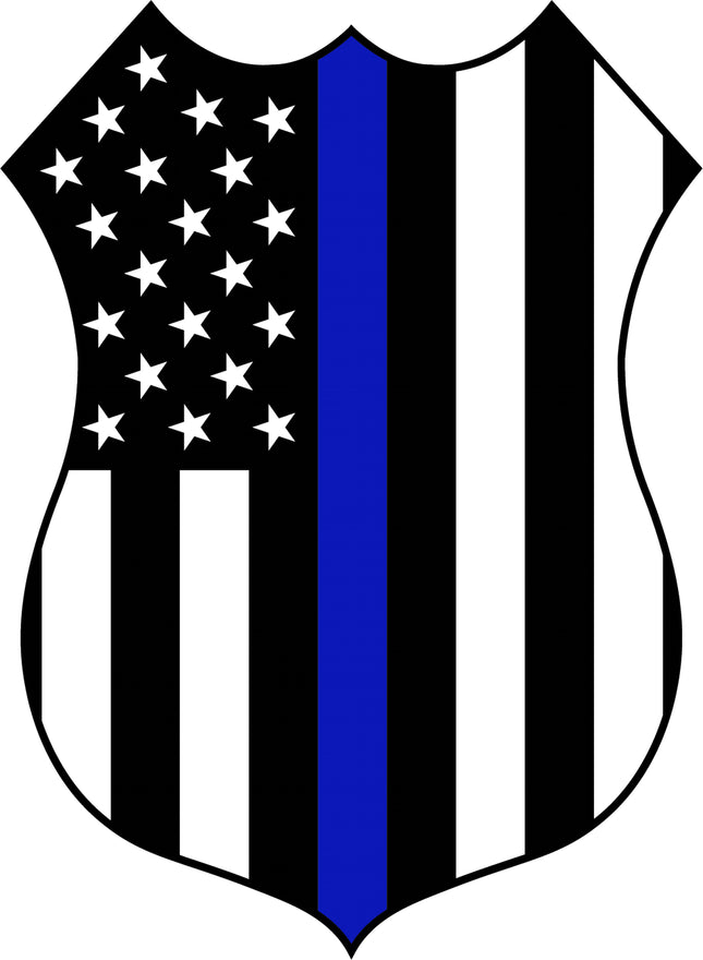 Police 100% Cotton Fabric Panel Block M1220