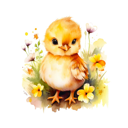 Chick 100% Cotton Fabric Panel Block M206