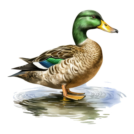 mallard duck quilt block