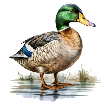 mallard duck quilt block