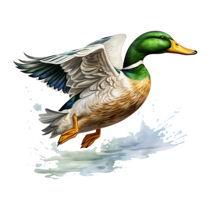 Duck 100% Cotton Fabric Panel Block M379