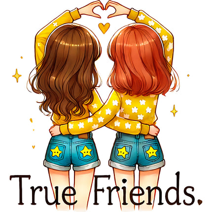 True Friends 100% Cotton Fabric Panel Block M3930