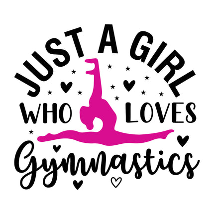 Gymnastics 100% Cotton Fabric Panel Block M5126