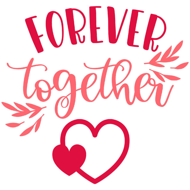 Forever Together / Wedding 100% Cotton Fabric Panel Block M5230