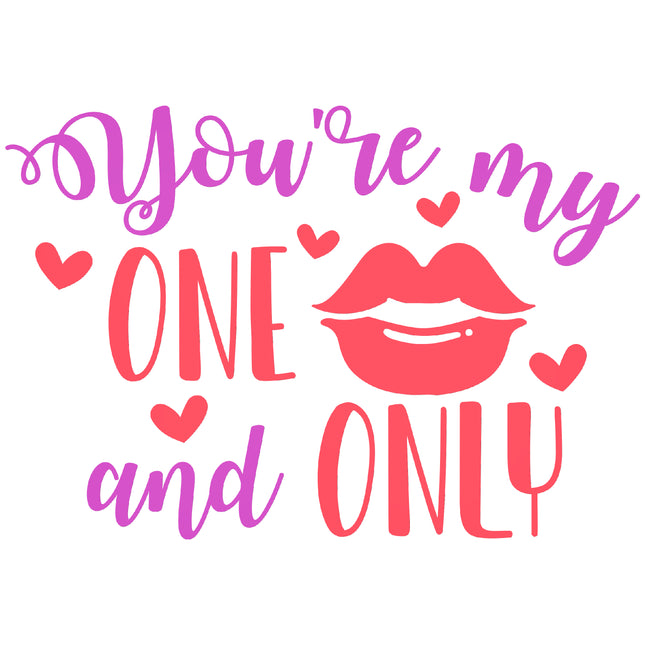 One & Only / Wedding 100% Cotton Fabric Panel Block M5320