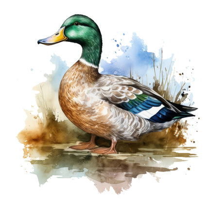 mallard quilt block