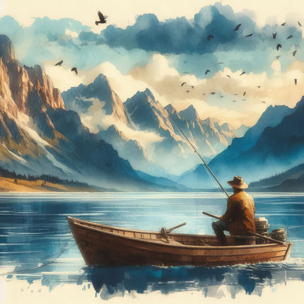 fishing fabric panel