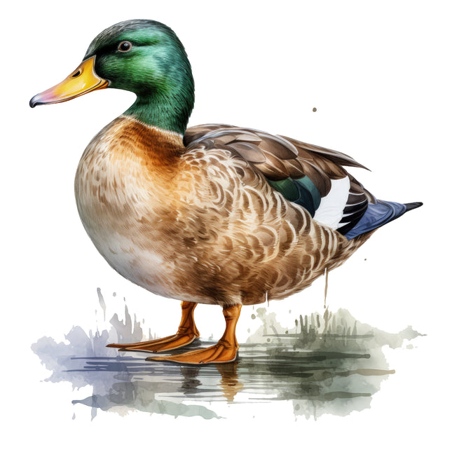 Duck 100% Cotton Fabric Panel Block M5780