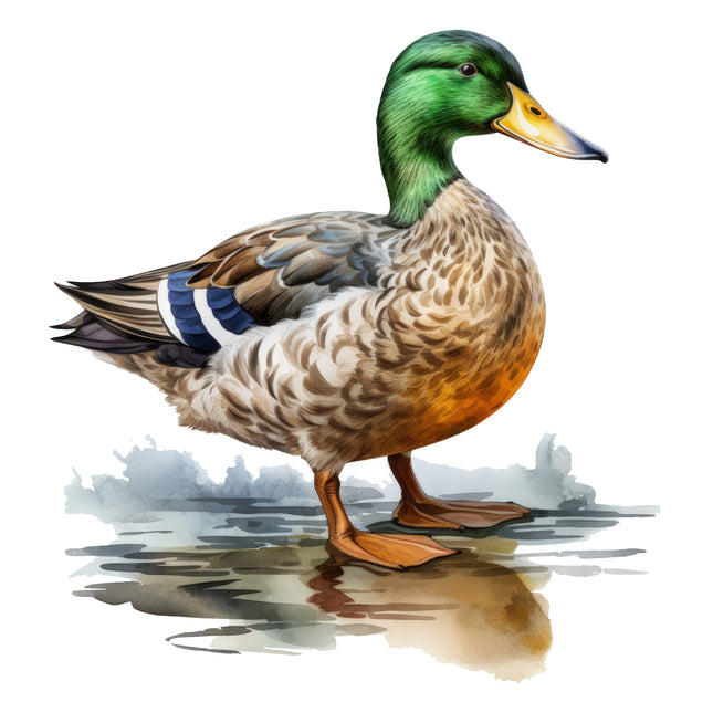 Duck 100% Cotton Fabric Panel Block M5810