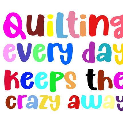 Humor Quilting 100% Cotton Fabric Panel Block MBK11