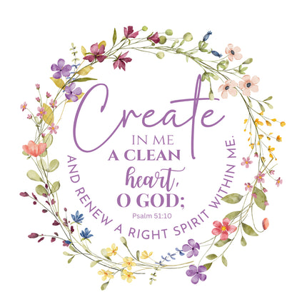 bible verse fabric panel