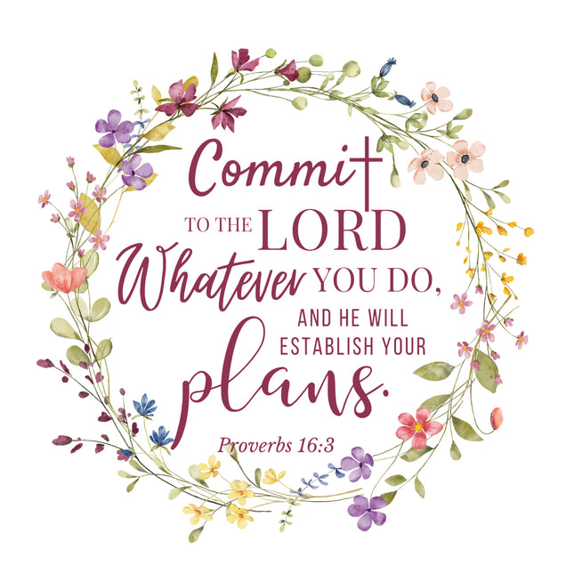 bible verse fabric panel