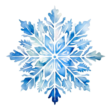 snowflake fabric panel