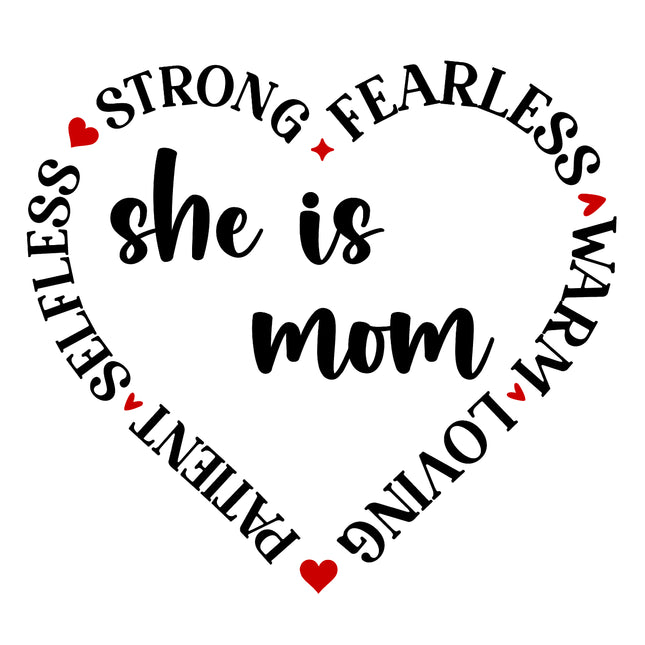 Mother 100% Cotton Fabric Panel Block O707