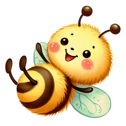 Bee 100% Cotton Fabric Panel Block O816