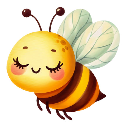 Bee 100% Cotton Fabric Panel Block O819
