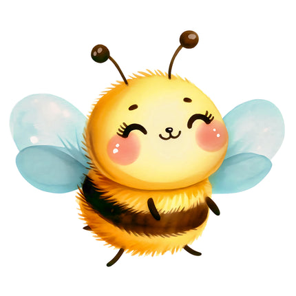 Bee 100% Cotton Fabric Panel Block O820