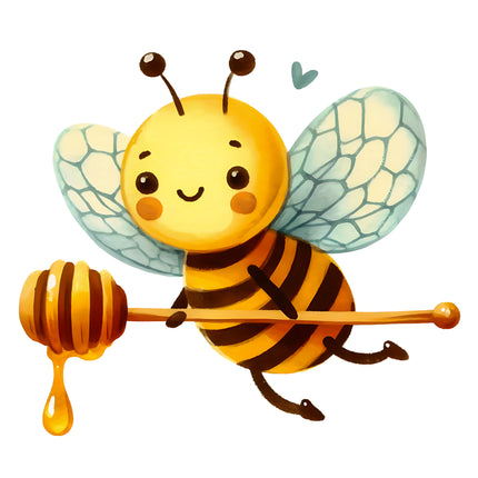 Bee 100% Cotton Fabric Panel Block O821