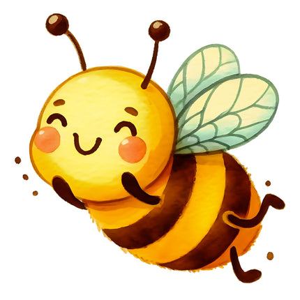 Bee 100% Cotton Fabric Panel Block O830