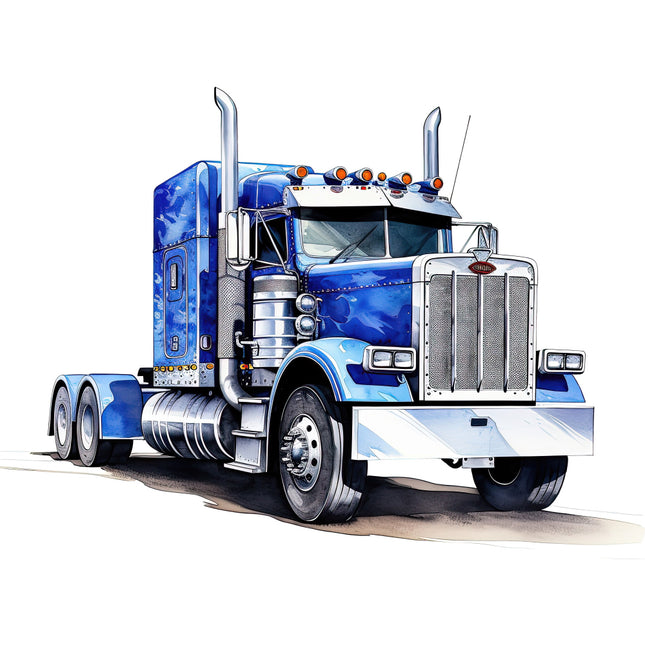 semi truck fabric panel