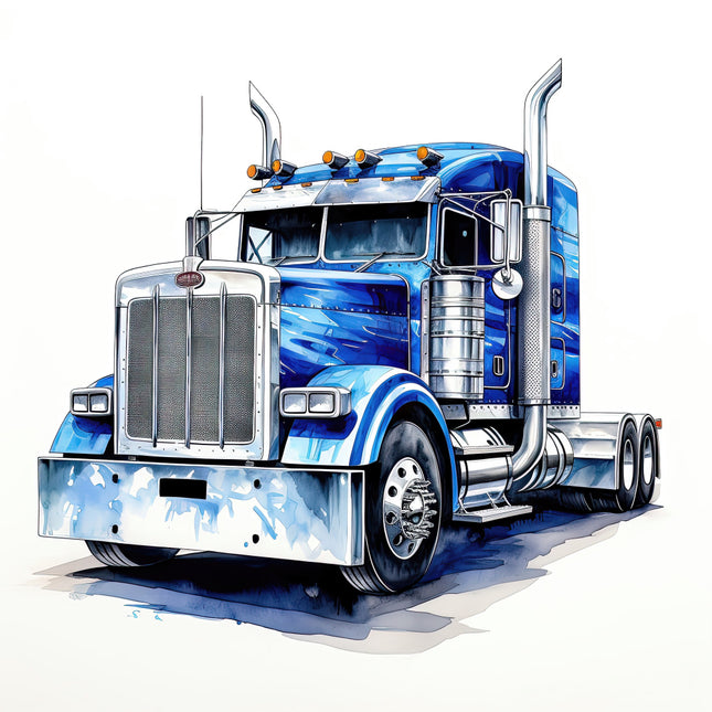 semi truck fabric panel