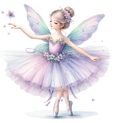 ballerina fabric panel