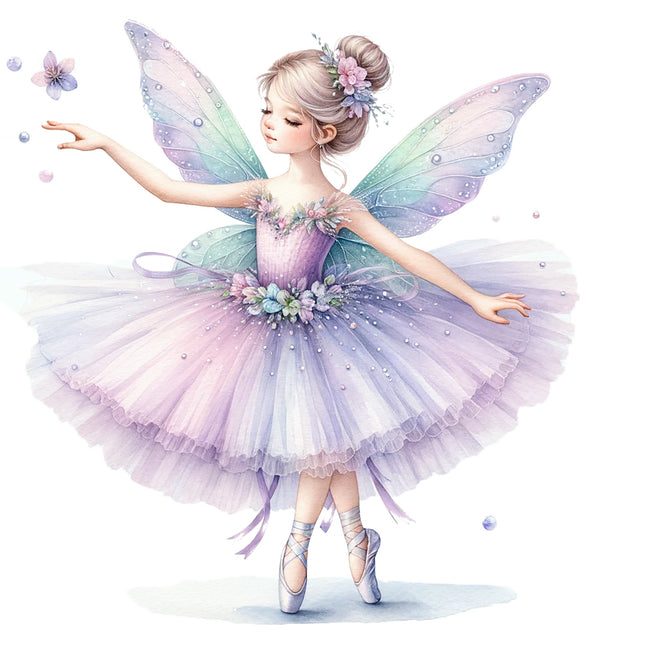 ballerina fabric panel