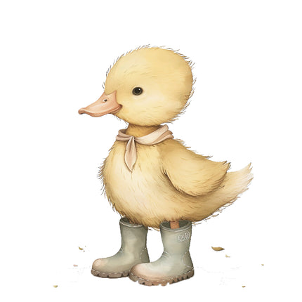 duckling fabric panel