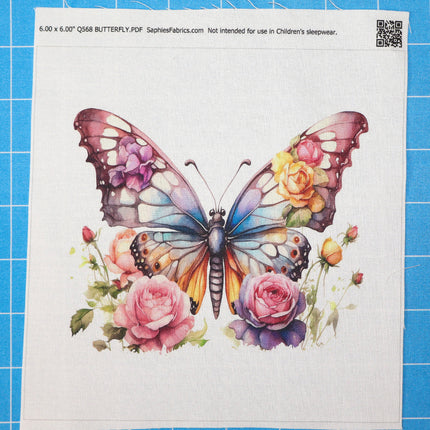 butterfly quilt block
