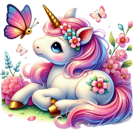 unicorn fabric panel