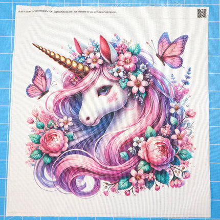 unicorn fabric panel