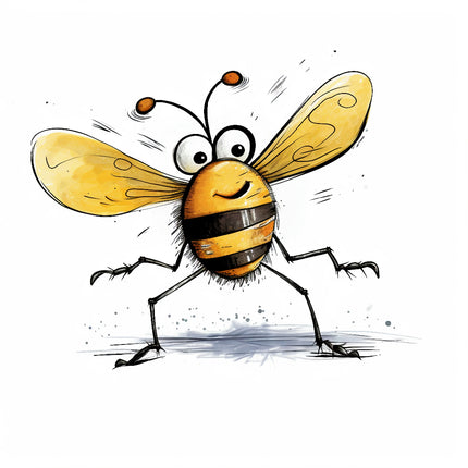 Humor Bee 100% Cotton Fabric Panel Block R100
