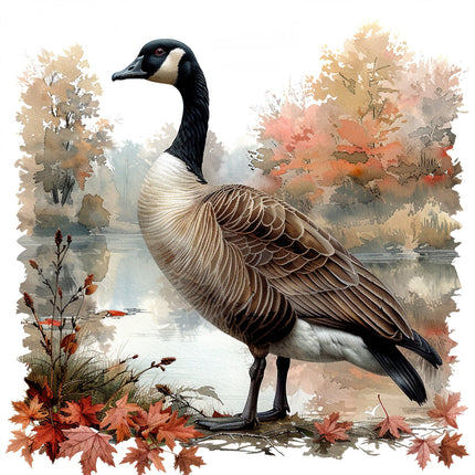 Goose 100% Cotton Fabric Panel Block R2035