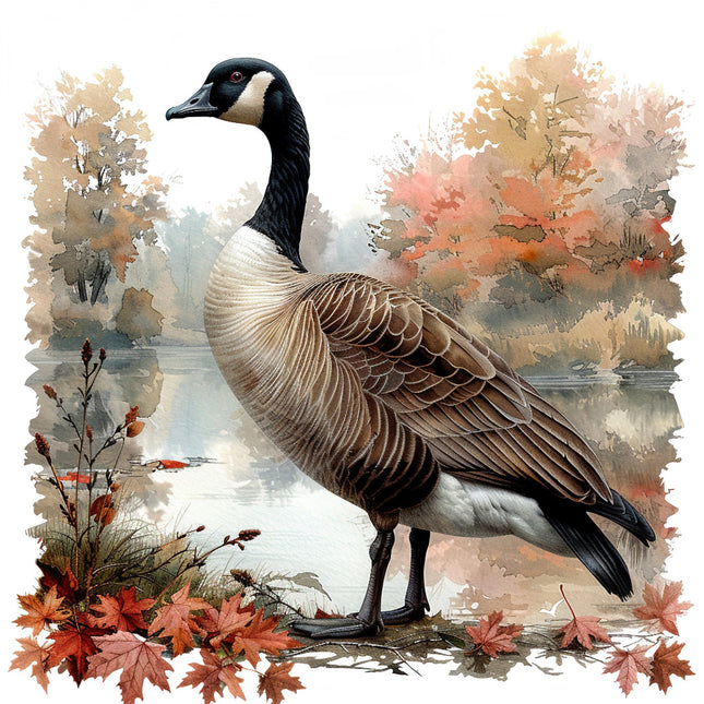 Goose 100% Cotton Fabric Panel Block R2035