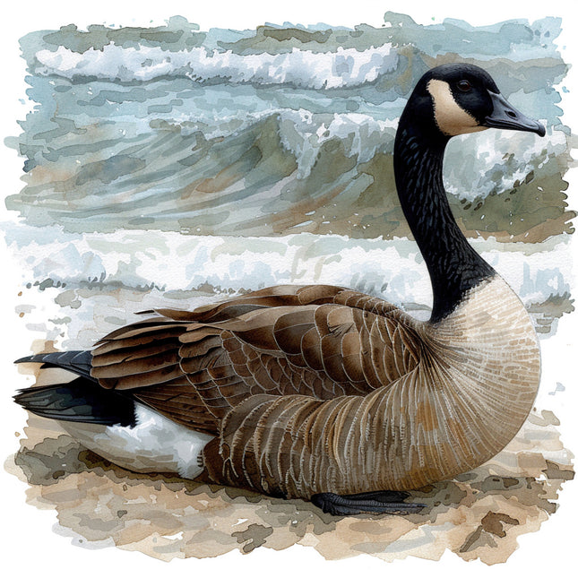 goose fabric panel