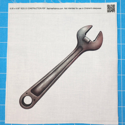 Wrench quilt panel