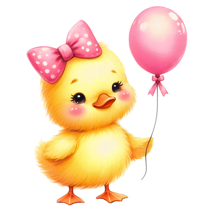 Duck Duckling 100% Cotton Fabric Panel Block R2742